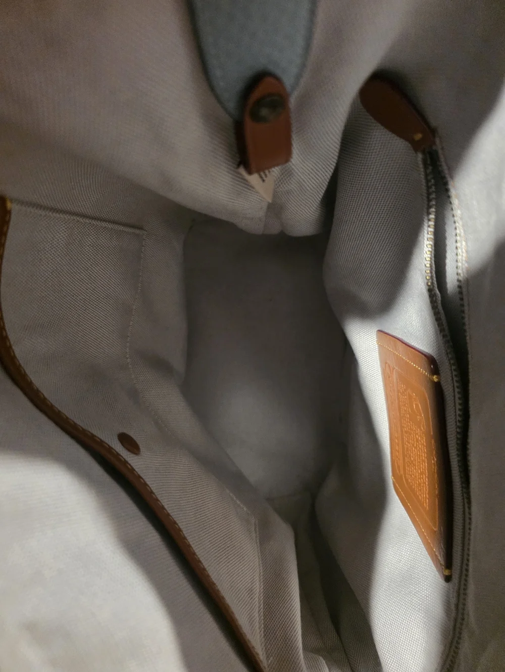 COACH Duffle 20 1941 Archive Crossbody Leather Shoulder Blue - Picture 17 of 17